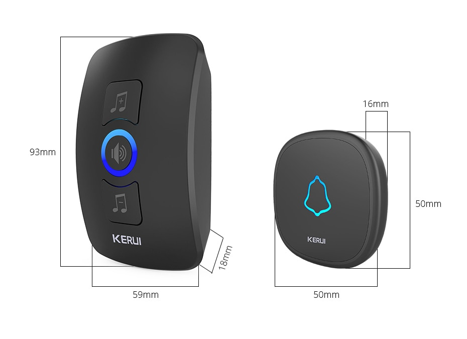 Songs Optional Waterproof Wireless Smart Doorbell Songs Optional Waterproof Wireless Smart Doorbell