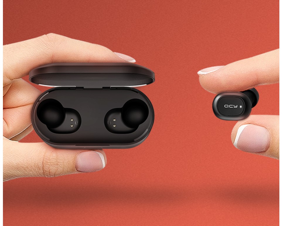 Dual Microphone Bluetooth Earphones with Charging Box - Imagen 6