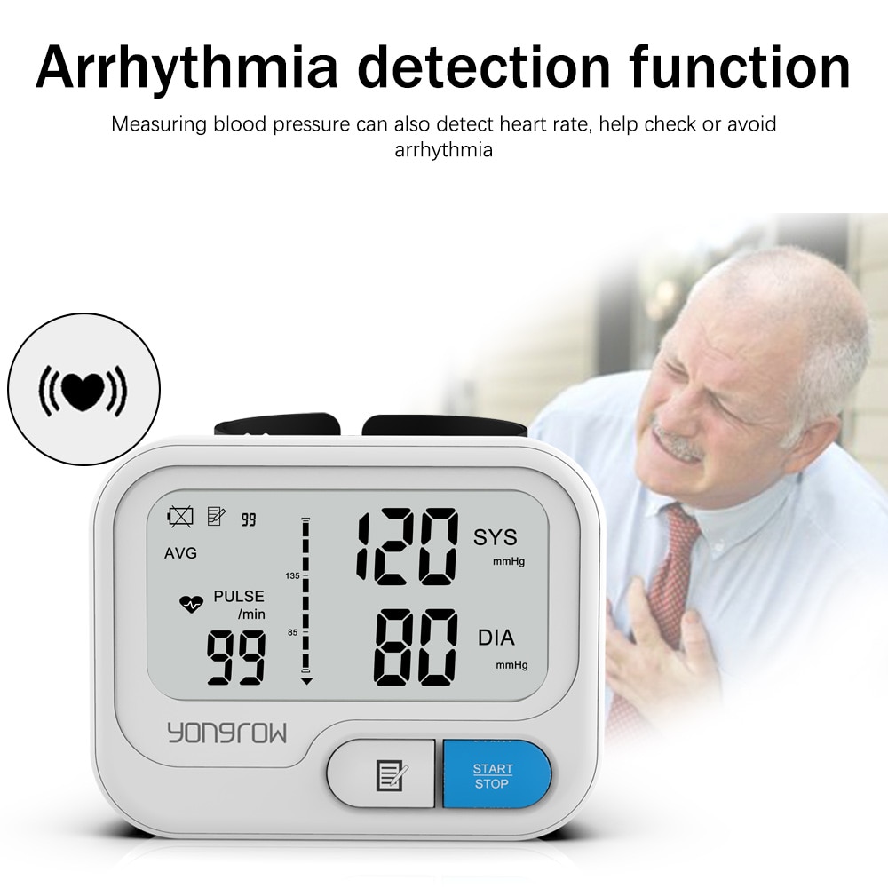 Automatic Digital Wrist Blood Pressure Monitor - Imagen 7