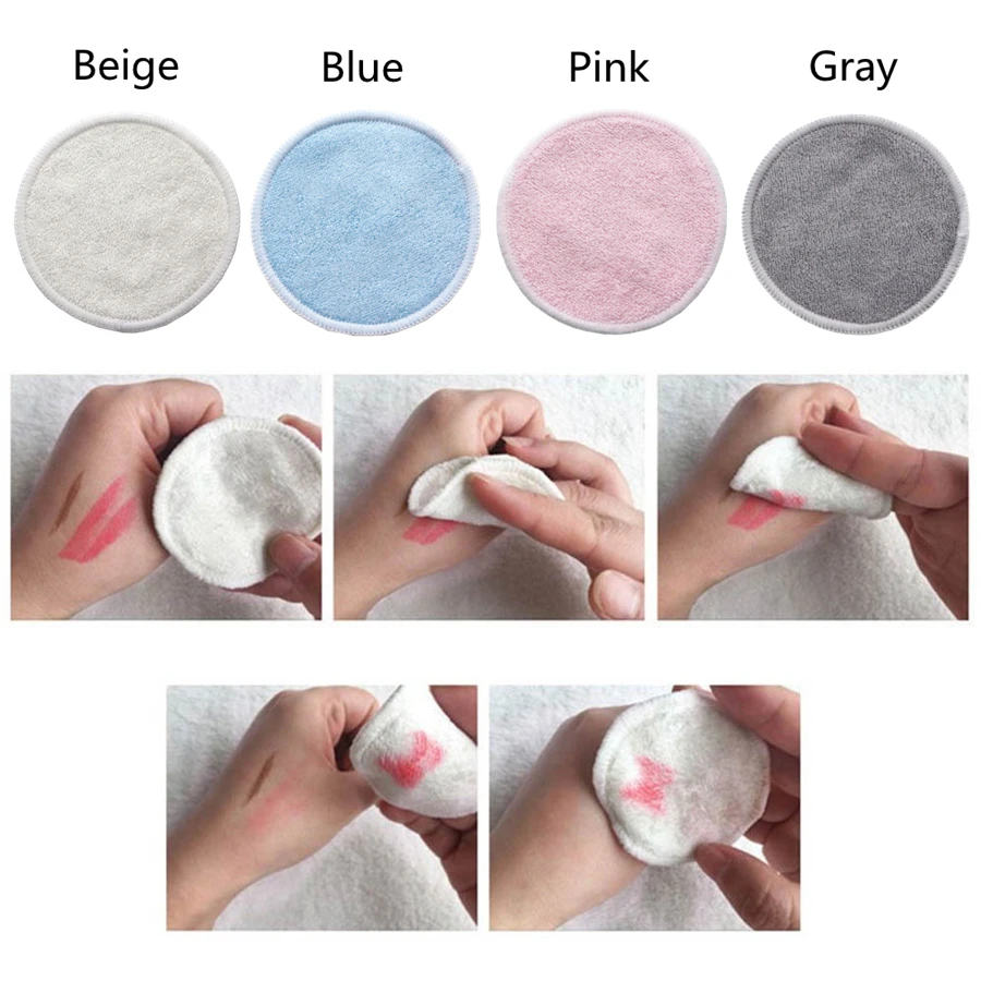 Reusable Bamboo Makeup Remover Pad 12 Pcs Set Reusable Bamboo Makeup Remover Pad 12 Pcs Set