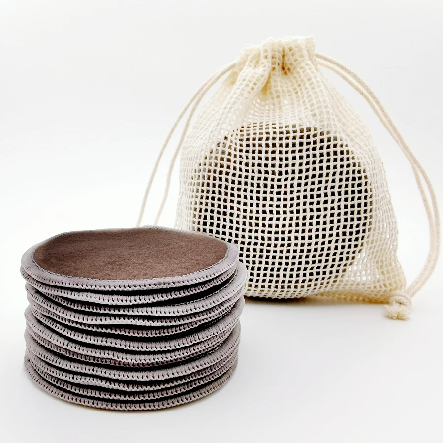 Reusable Bamboo Makeup Remover Pad 12 Pcs Set Reusable Bamboo Makeup Remover Pad 12 Pcs Set