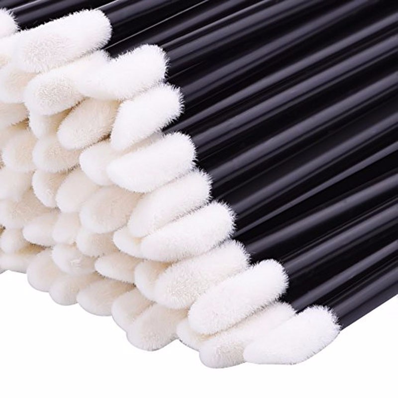 Black and White Disposable Lipgloss Brush 50 Pcs Set Black and White Disposable Lipgloss Brush 50 Pcs Set